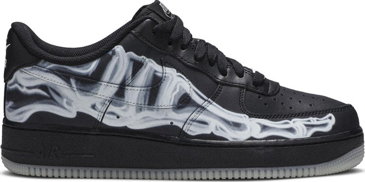 Nike Air Force 1 '07 QS 'Black Skeleton'