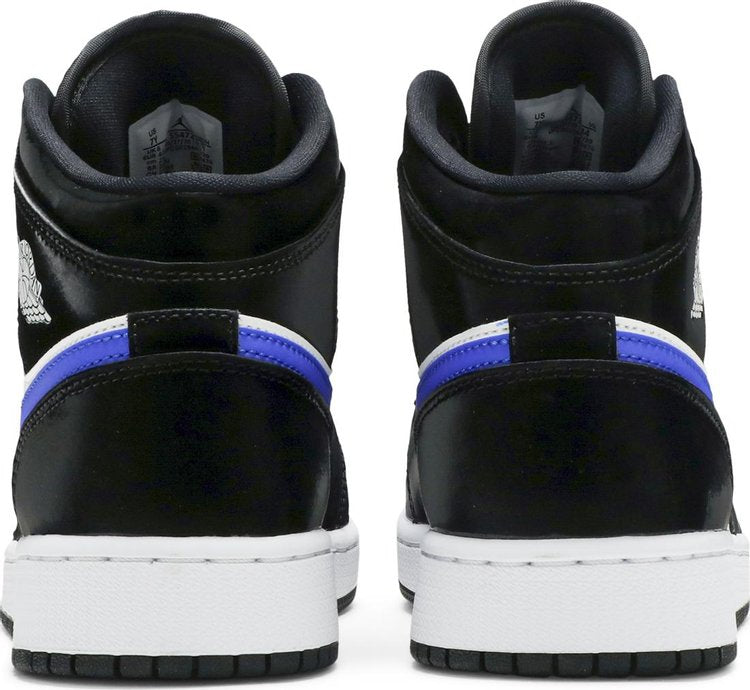 Nike Air Jordan 1 Mid GS 'Black Racer Blue'