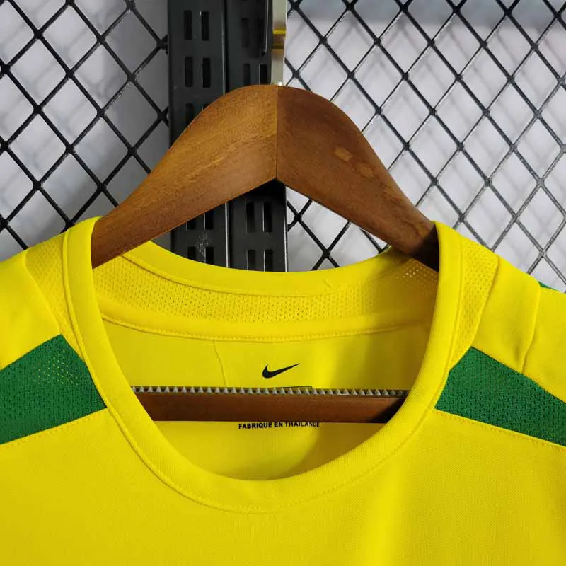 Camisa Seleção Brasileira 2002 Modelo Retrô