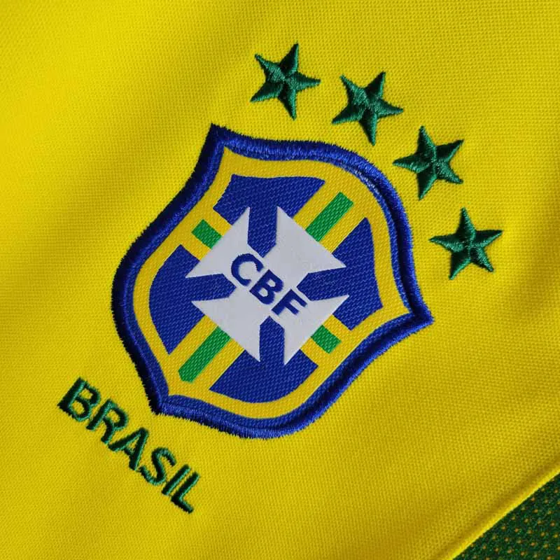 Camisa Seleção Brasileira 2002 Modelo Retrô