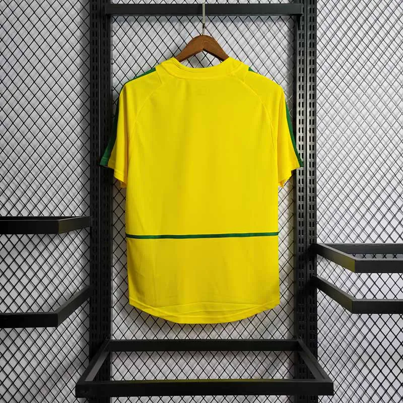 Camisa Seleção Brasileira 2002 Modelo Retrô