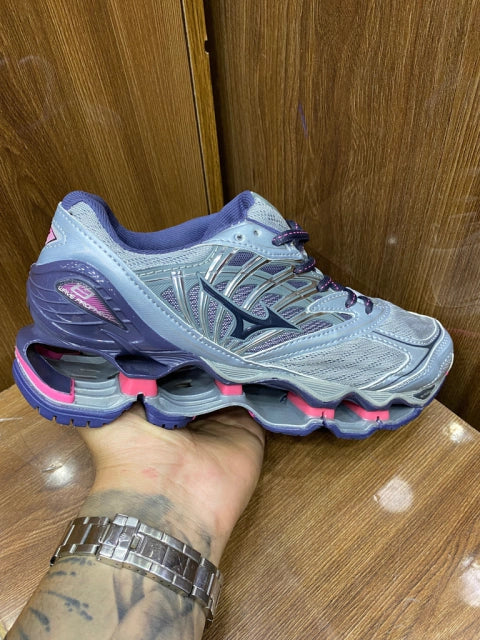 MIZUNO WAVE PROPHECY 8 CINZA ROSA