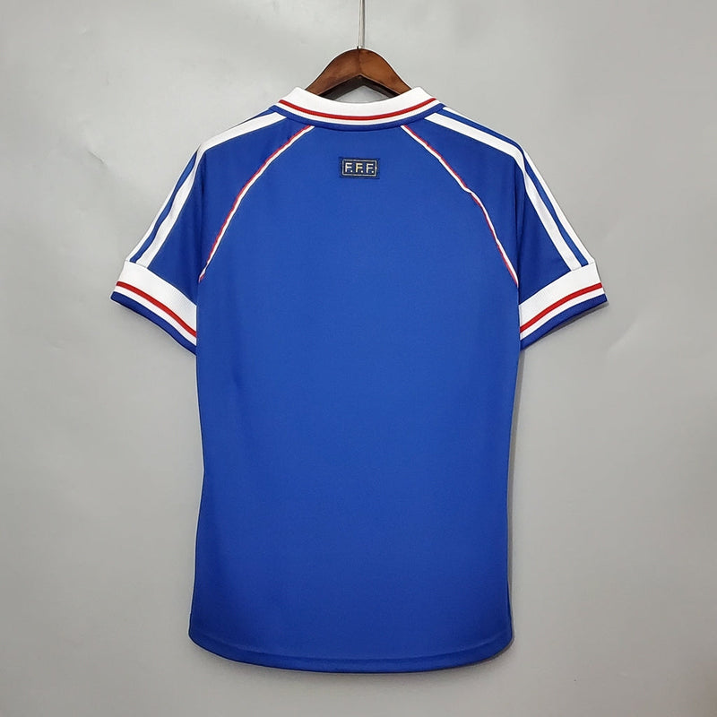 CAMISA FRANÇA RETRÔ 1998 HOME