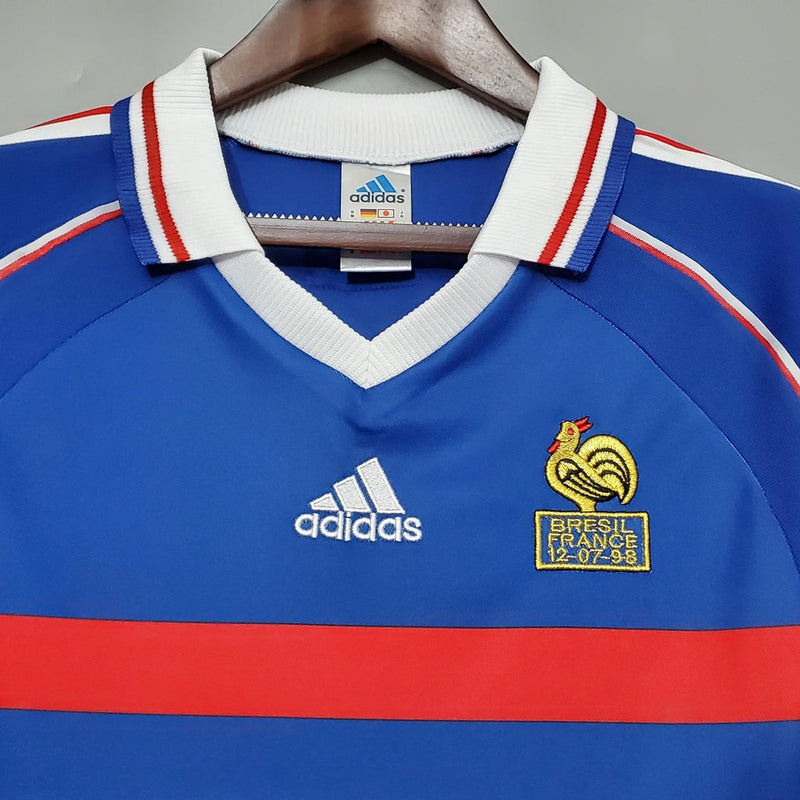 CAMISA FRANÇA RETRÔ 1998 HOME