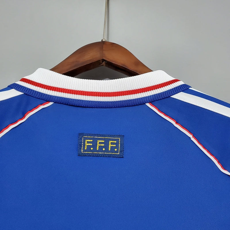 CAMISA FRANÇA RETRÔ 1998 HOME