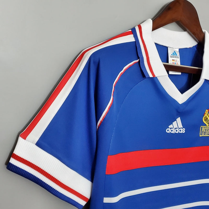 CAMISA FRANÇA RETRÔ 1998 HOME