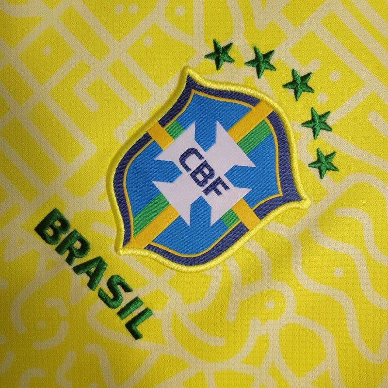 Camisa Seleção Brasileira 23/24 Home - Modelo Torcedor