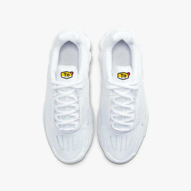 NIKE AIR MAX PLUS TN III ''TRIPLE WHITE'' - PRONTA ENTREGA