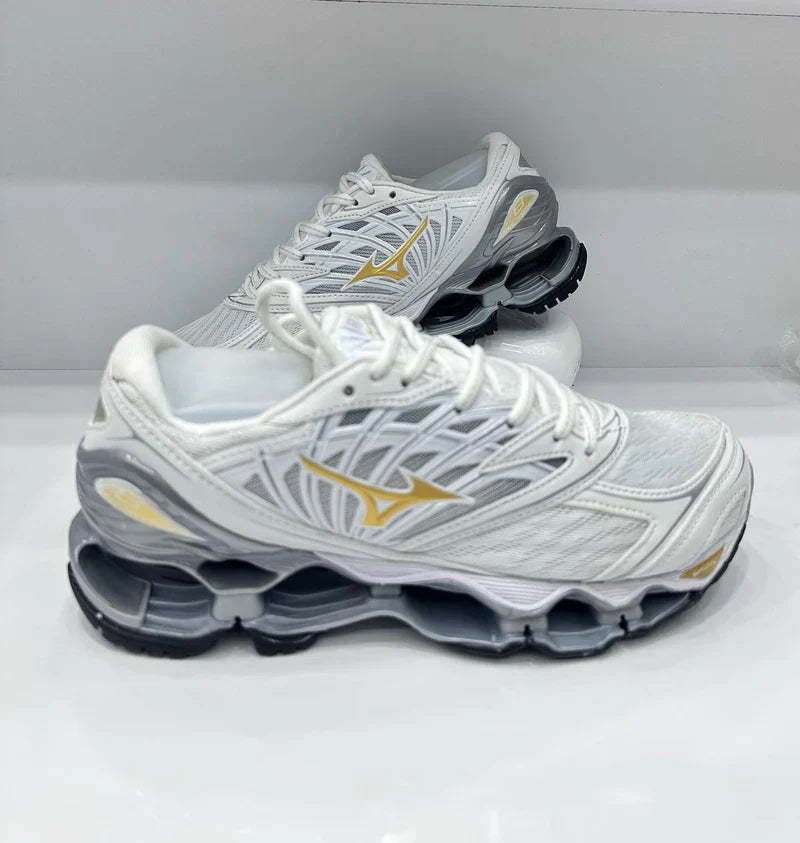 Mizuno Wave Prophecy 8 "Branco/Dourado"