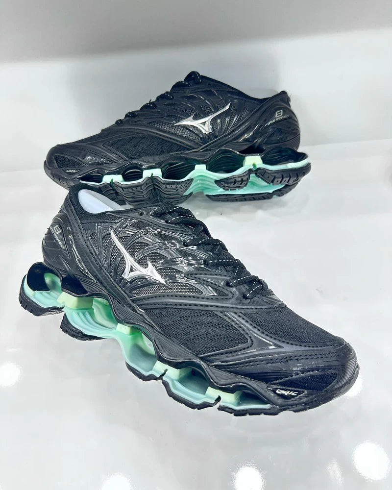 Mizuno Wave Prophecy 8 "Preto/Verde Água"